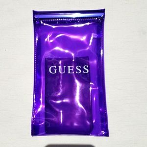 NWT transparent plastic pouch for eyewear